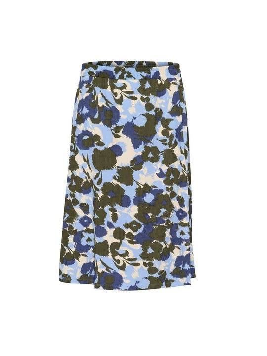Foto van product A-lijn rok Kaffe blauw