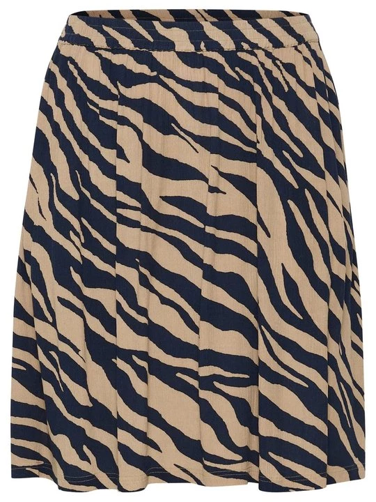 Foto van product A-lijn rok Kaffe blauw