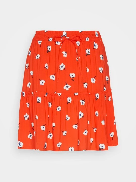 Foto van product A-lijn rok Lindex rood