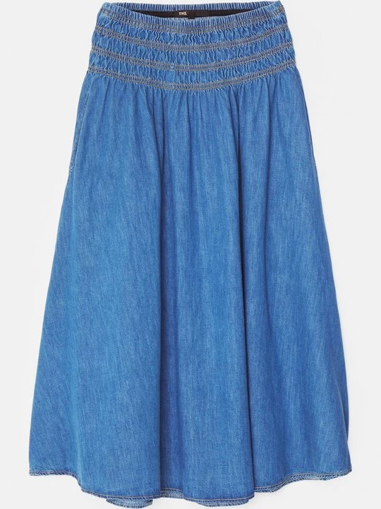 Foto van product A-lijn rok Maje blauw