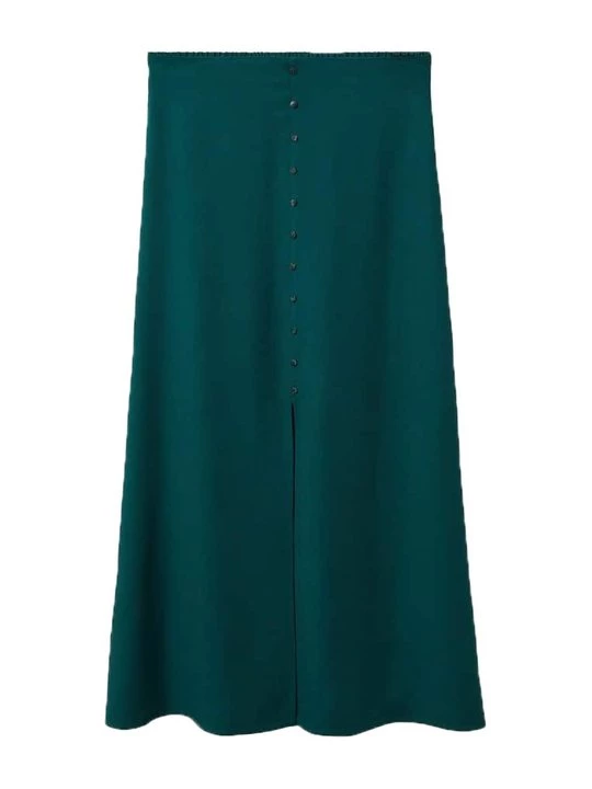 Foto van product A-lijn rok Mango groen