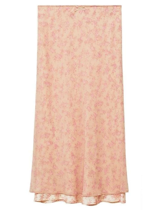 Foto van product A-lijn rok Mango roze