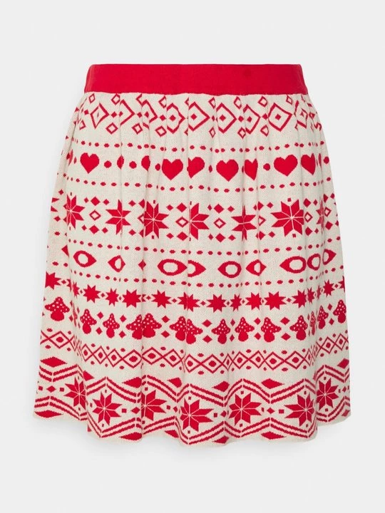 Foto van product A-lijn rok Monki rood
