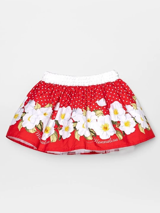 Foto van product A-lijn rok Monnalisa roze