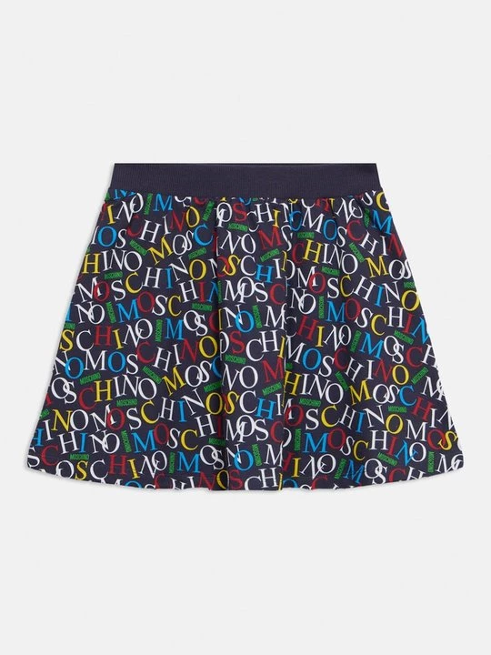 Foto van product A-lijn rok MOSCHINO donkerblauw