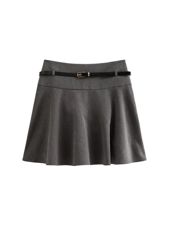 Foto van product A-lijn rok New Look donkergrijs