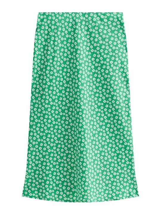 Foto van product A-lijn rok New Look groen gemêleerd