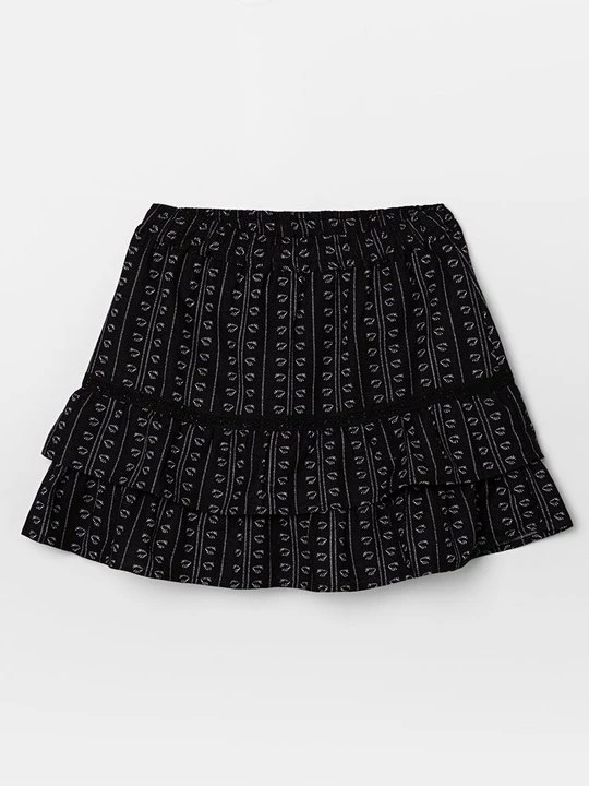 Foto van product A-lijn rok ONLY GIRLS zwart