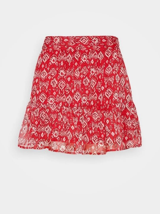 Foto van product A-lijn rok Only rood