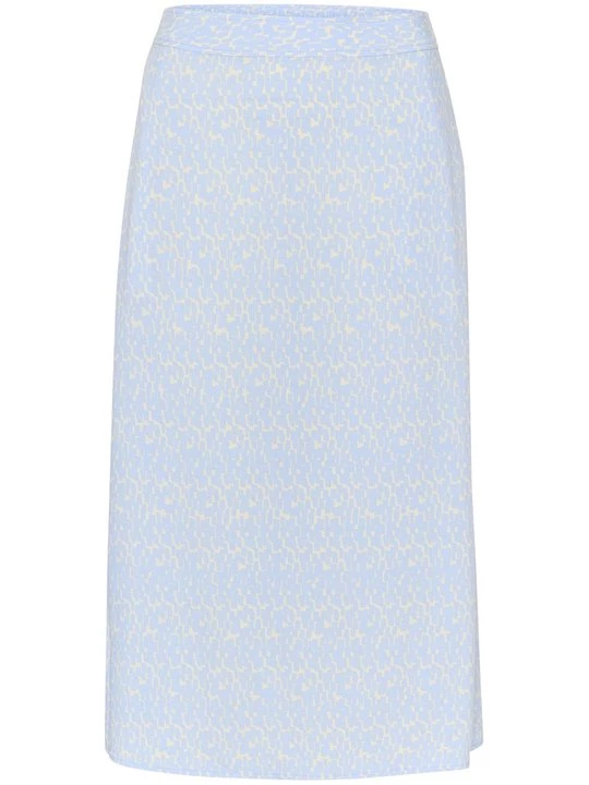 Foto van product A-lijn rok Part Two blauw
