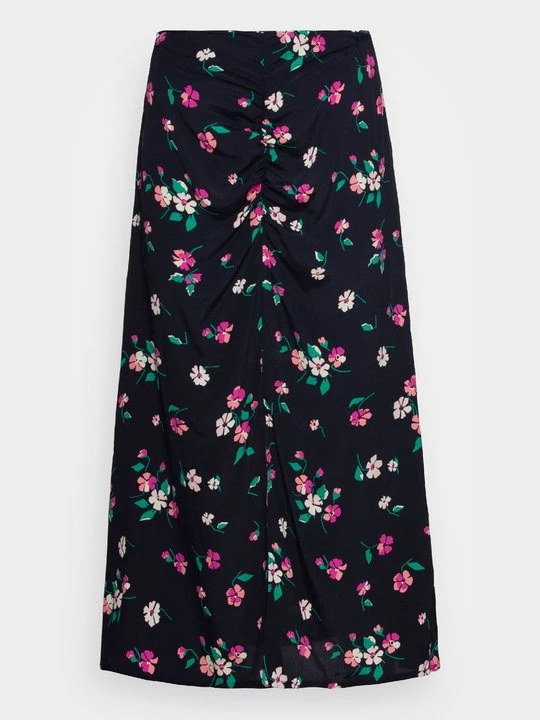 Foto van product A-lijn rok Pieces donkerblauw