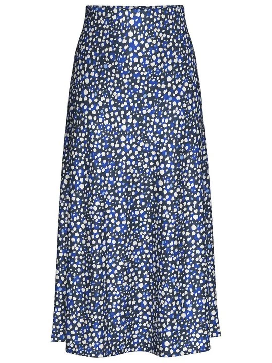 Foto van product A-lijn rok Pieces donkerblauw