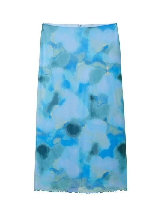 Foto van product A-lijn rok Tom Tailor blauw