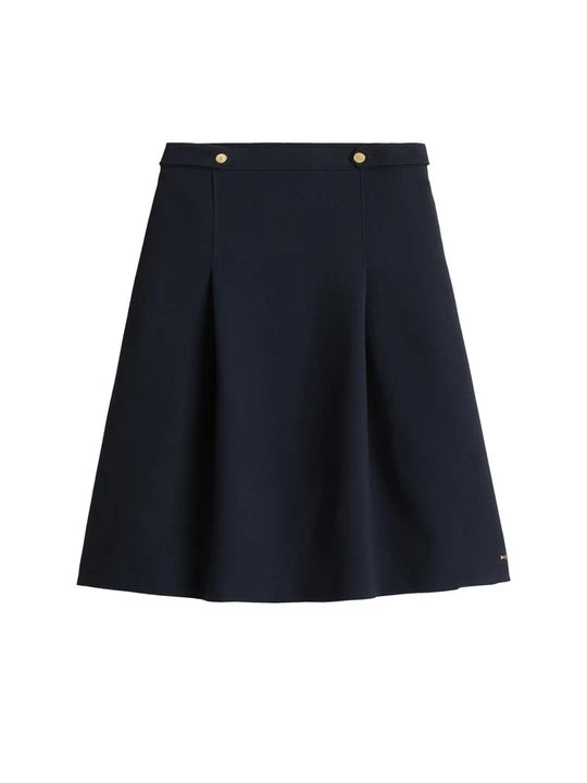 Foto van product A-lijn rok Tommy Hilfiger donkerblauw
