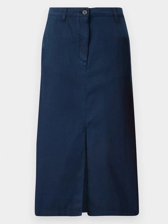 Foto van product A-lijn rok Tommy Hilfiger donkerblauw