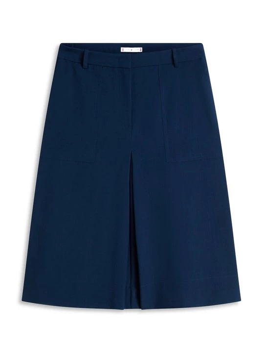 Foto van product A-lijn rok Tommy Hilfiger donkerblauw