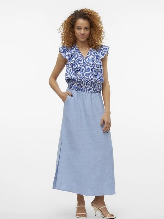 Foto van product A-lijn rok Vero Moda blauw
