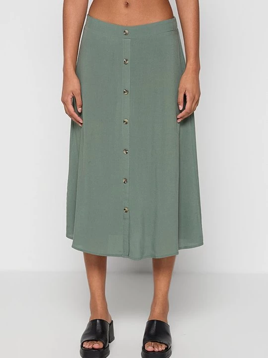 Foto van product A-lijn rok Vero Moda geel