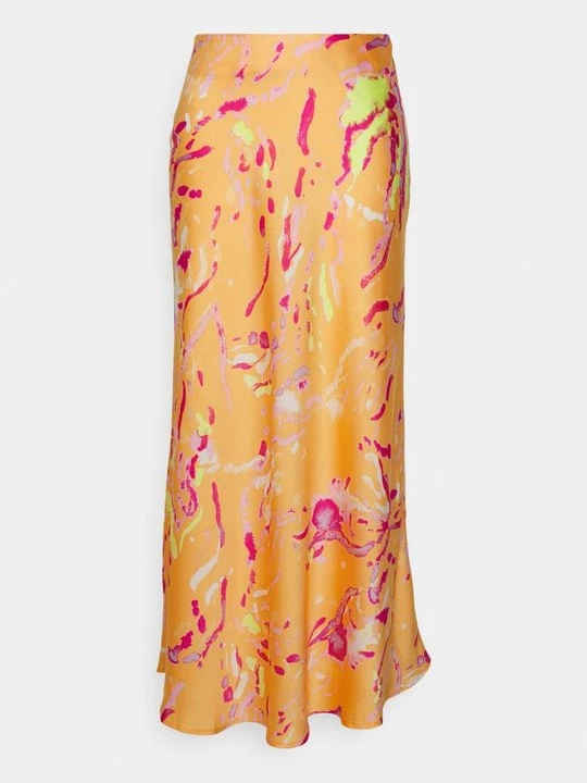 Foto van product A-lijn rok Vero Moda oranje
