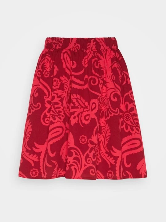 Foto van product A-lijn rok Vila rood