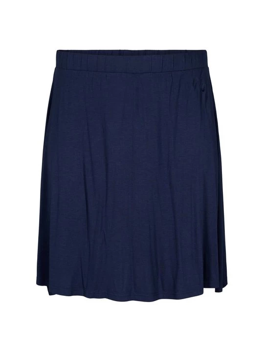 Foto van product A-lijn rok Zizzi donkerblauw