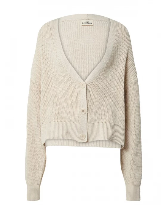 Foto van product A LOT LESS Gebreid vest 'Adena' wolwit