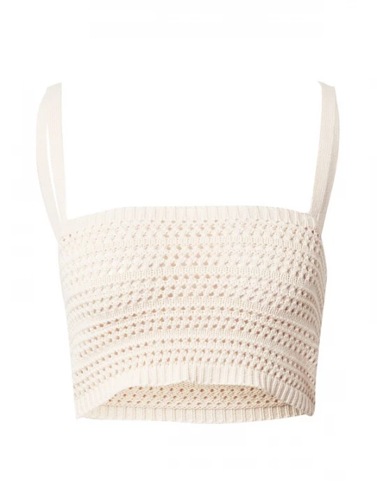 Foto van product A LOT LESS Gebreide top 'Lumi' beige