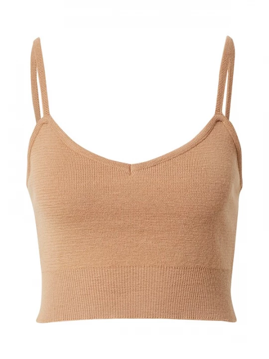Foto van product A LOT LESS Gebreide top 'Nala' camel