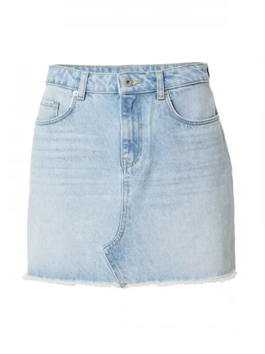 Foto van product A LOT LESS Rok 'Svea' blauw denim