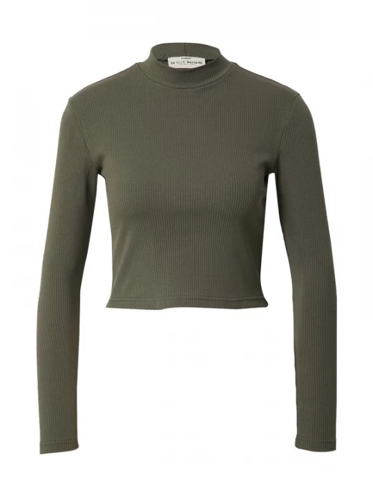Foto van product A LOT LESS Shirt 'Nova' olijfgroen