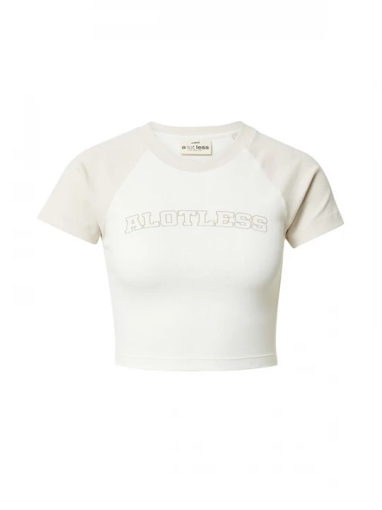 Foto van product A LOT LESS Shirt 'Smilla' beige / natuurwit