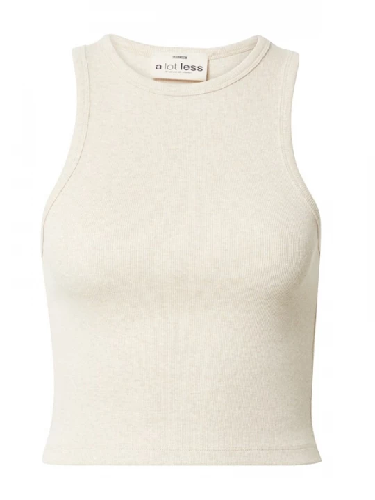 Foto van product A LOT LESS Top 'Jana' beige gemêleerd