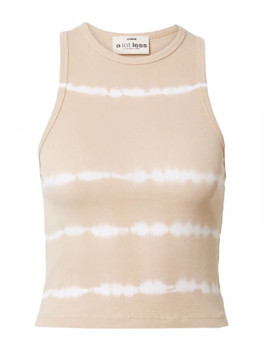 Foto van product A LOT LESS Top 'Jana' beige / offwhite