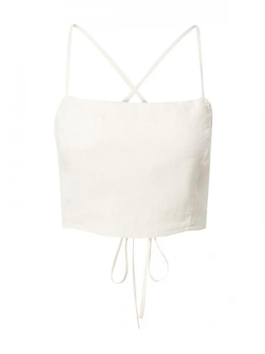 Foto van product A LOT LESS Top 'Lucia' lichtbeige