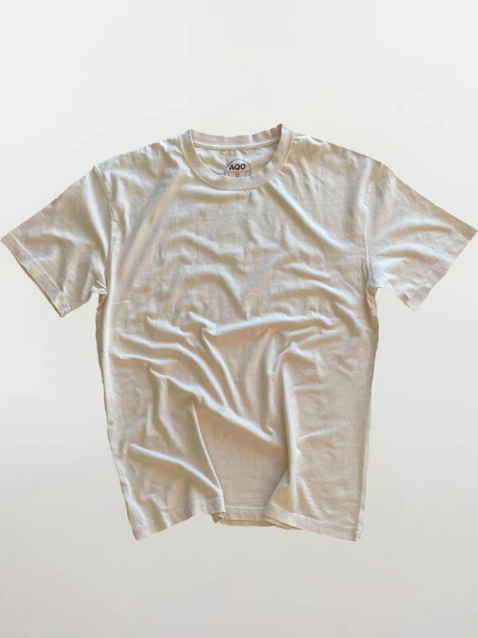 Foto van product A Question Of (AQO) Shirt 'Ozzy Tee Acid' offwhite