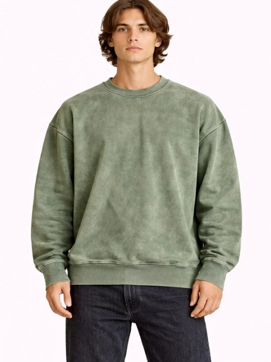 Foto van product A Question Of (AQO) Sweatshirt 'Acid' groen