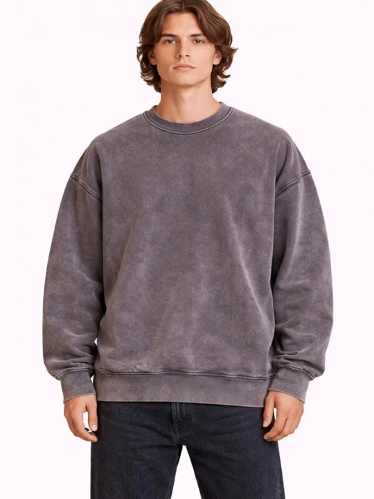 Foto van product A Question Of (AQO) Sweatshirt 'Acid' pruim