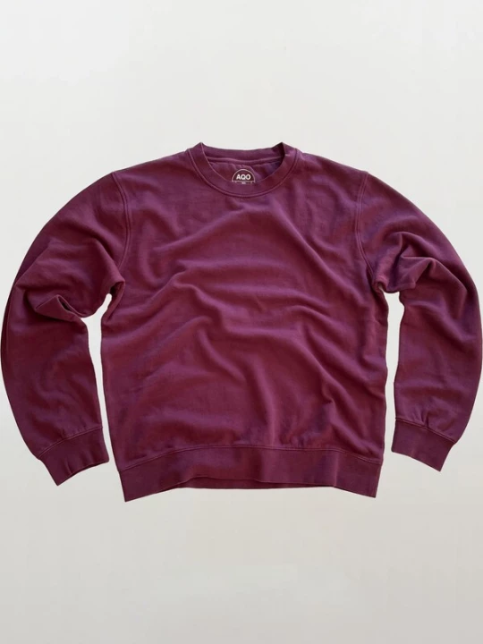 Foto van product A Question Of (AQO) Sweatshirt 'Johannes' pruim