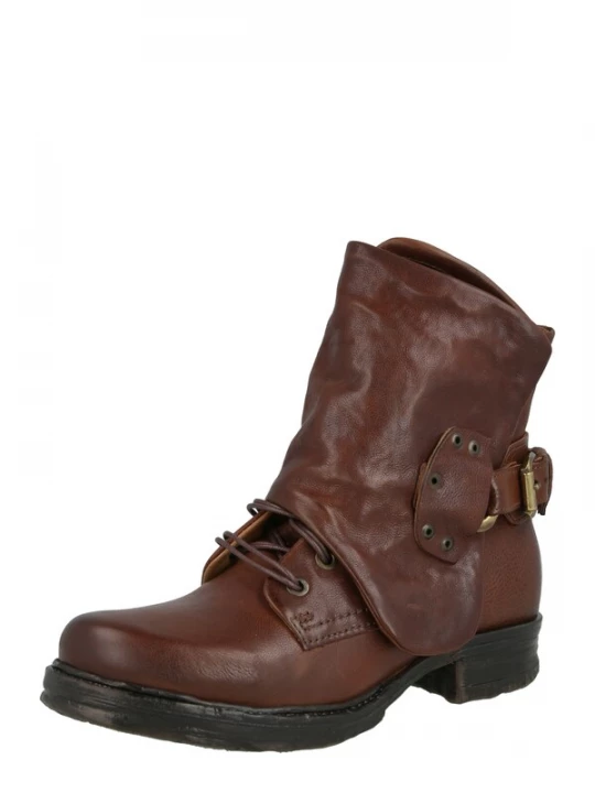 Foto van product A.S.98 Enkellaarsjes 'SAINTEC' bruin