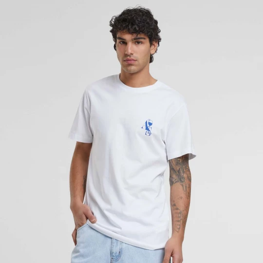 Foto van product A S Club Tee Mister Tee wit
