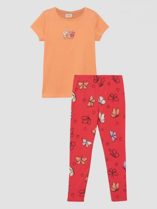 Foto van product A-vorm T-shirt en leggingset met all-over print s.Oliver