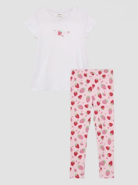 Foto van product A-vorm T-shirt en leggingset met all-over print s.Oliver