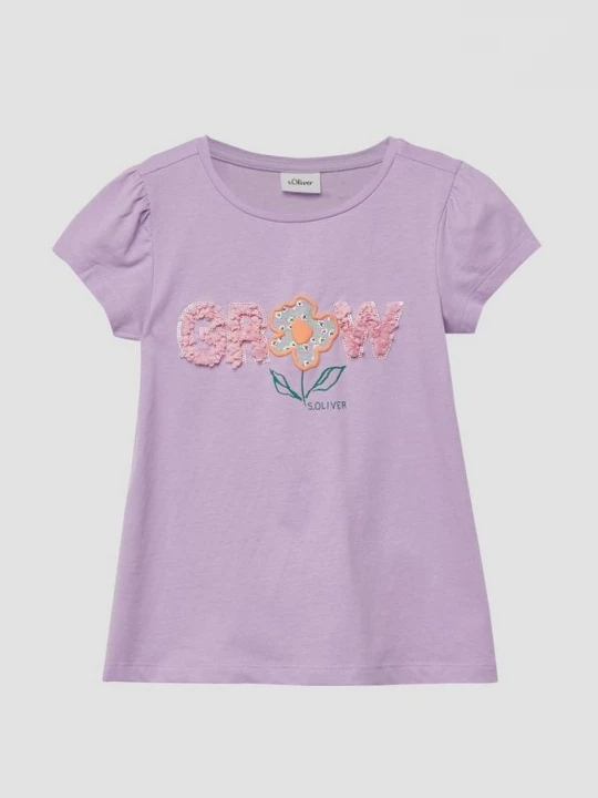 Foto van product A-vorm T-shirt met artwork s.Oliver