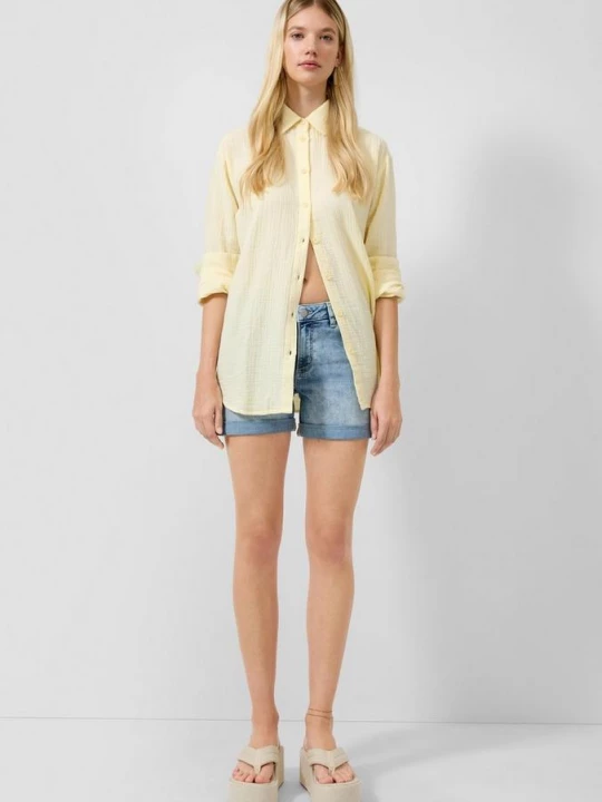 Foto van product Abby denim shorts / Regular fit / Mid rise QS blauw