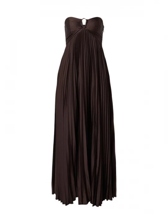 Foto van product Abercrombie & Fitch Avondjurk 'GISELLE' chocoladebruin