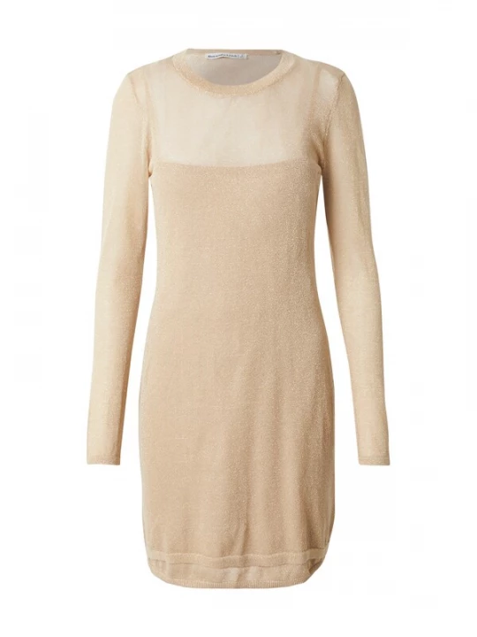 Foto van product Abercrombie & Fitch Gebreide jurk beige