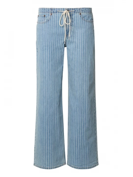 Foto van product Abercrombie & Fitch Jeans blauw denim / offwhite