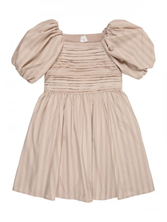 Foto van product Abercrombie & Fitch Jurk beige / wit