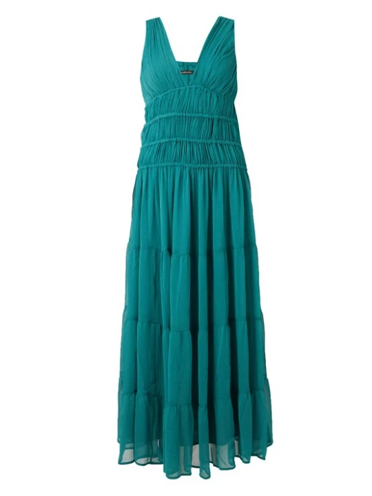 Foto van product Abercrombie & Fitch Jurk petrol