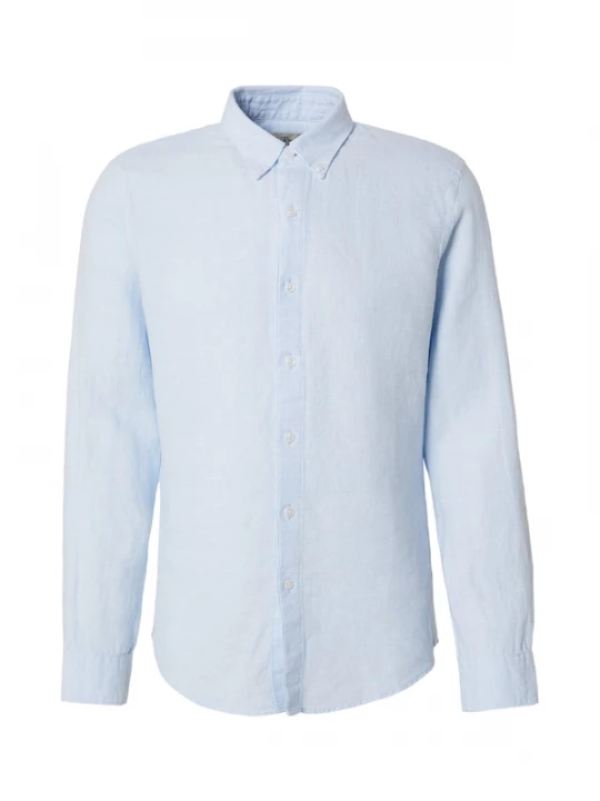 Foto van product Abercrombie & Fitch Overhemd 'COLLINS' pastelblauw